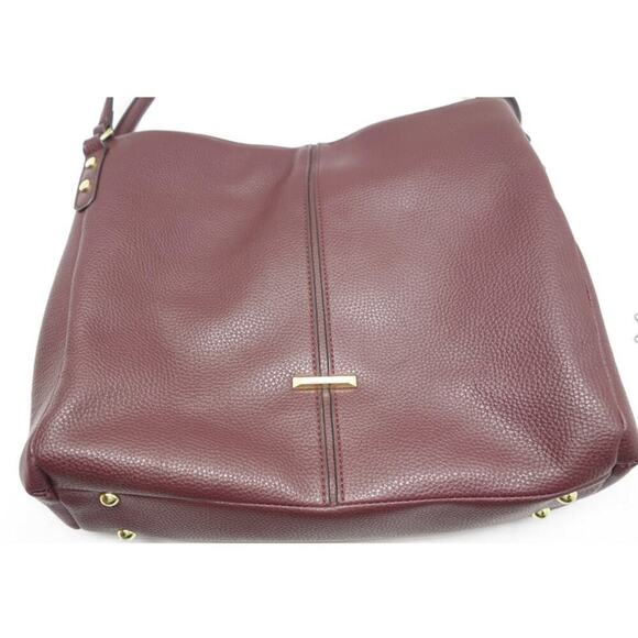 Anne Klein Burgundy Kirkstart Handbag - Picture 2 of 8